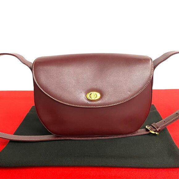 Cartier Handbags - Cartier Leather Must Line Logo Shoulder Bag